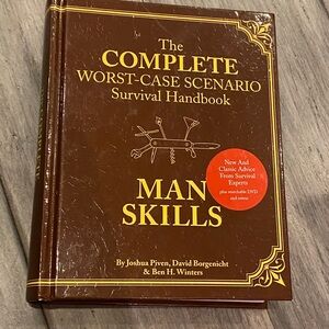NEW The Complete Worst-Case Scenario Survival Handbook Man Skills hardcover